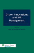 Kirchner / Kirchner-Freis |  Green Innovations and IPR Management | Buch |  Sack Fachmedien