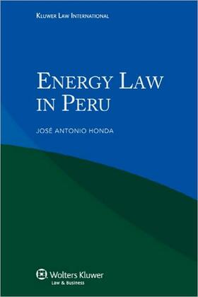 Honda |  Iel Energy Law in Peru | Buch |  Sack Fachmedien