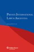 Dreyzin de Klor |  Private International Law in Argentina | Buch |  Sack Fachmedien