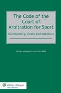 Mavromati / Reeb |  The Code of the Court of Arbitration for Sport | Buch |  Sack Fachmedien