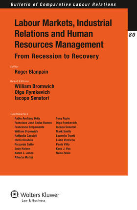 Blanpain | Labour Markets, Industrial Relations and Human Resources Management: From Recession to Recovery | Buch | 978-90-411-4004-3 | sack.de