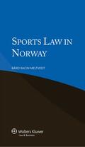 Racin Meltvedt |  Sports Law in Norway | Buch |  Sack Fachmedien