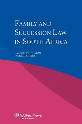 Heaton / Roos |  Family and Succession Law in South Africa | Buch |  Sack Fachmedien