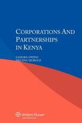 Owino / Njoroge |  Corporations and Partnerships in Kenya | Buch |  Sack Fachmedien