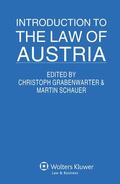 Grabenwarter / Schauer |  Introduction to the Law of Austria | Buch |  Sack Fachmedien