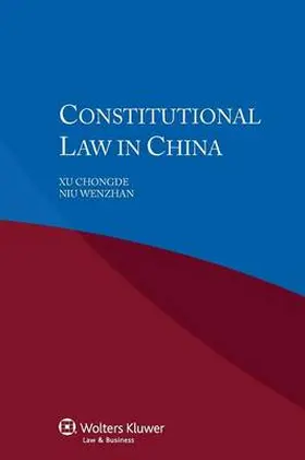 Chongde / Wenzhan |  Constitutional Law in China | Buch |  Sack Fachmedien