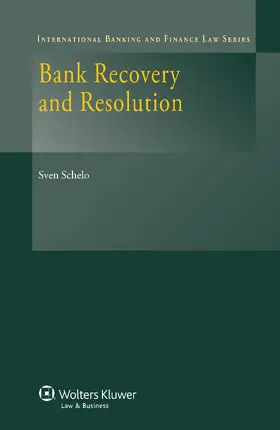 Schelo |  Bank Recovery and Resolution | Buch |  Sack Fachmedien