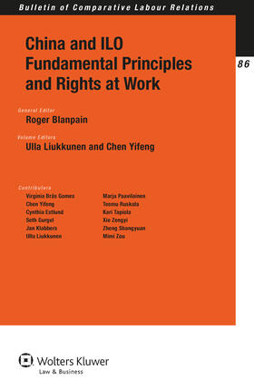 Blanpain |  China and ILO Fundamental Principles and Rights at Work | Buch |  Sack Fachmedien