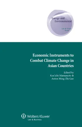 Matsumoto / Ming-Zhi Gao |  Economic Instruments To Combat Climate Change in Asian Countries | Buch |  Sack Fachmedien