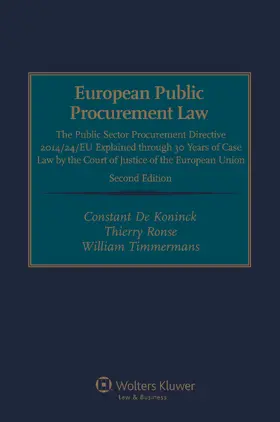 de Koninck / Timmermans |  European Public Procurement Law | Buch |  Sack Fachmedien