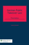Stohlmeier |  German Public Takeover Law | Buch |  Sack Fachmedien