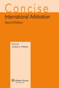 Mistelis |  Concise International Arbitration | Buch |  Sack Fachmedien