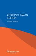 Posch |  Contract Law in Austria | Buch |  Sack Fachmedien