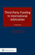 Bench Nieuwveld / Sahani |  Third-Party Funding in International Arbitration | Buch |  Sack Fachmedien