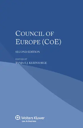 Kleinsorge |  Council of Europe | Buch |  Sack Fachmedien