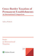 Waltrich |  Cross-Border Taxation of Permanent Establishments | Buch |  Sack Fachmedien
