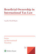 Meindl-Ringler |  Beneficial Ownership in International Tax Law | Buch |  Sack Fachmedien
