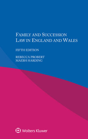 Probert / Harding | Family and Succession Law in England and Wales | Buch | 978-90-411-6857-3 | sack.de