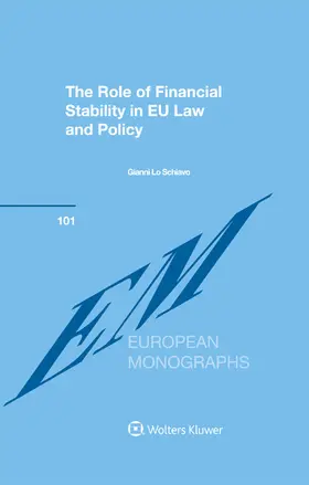 Lo Schiavo | ROLE OF FINANCIAL STABILITY IN | Buch | 978-90-411-8230-2 | www.sack.de