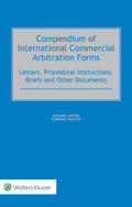 Jarvin / Nguyen |  Compendium of International Commercial Arbitration Forms | Buch |  Sack Fachmedien
