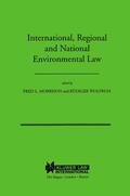 Wolfrum / Morrison |  International, Regional and National Environmental Law | Buch |  Sack Fachmedien