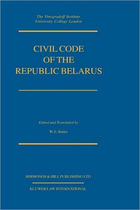 Butler | Civil Code of the Republic Belarus | Buch | 978-90-411-8856-4 | sack.de