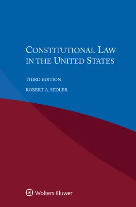 Sedler |  Constitutional Law in the United States | Buch |  Sack Fachmedien