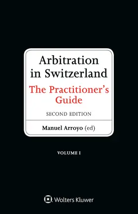 Arroyo |  Arbitration in Switzerland | Buch |  Sack Fachmedien