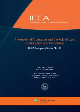 Menaker |  International Arbitration and the Rule of Law: Contribution and Conformity | Buch |  Sack Fachmedien