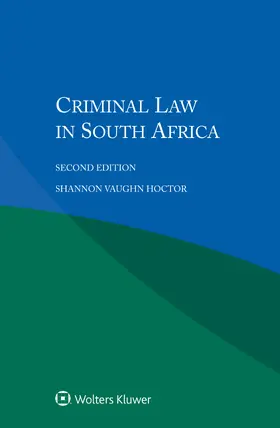 Hoctor |  Criminal Law in South Africa | Buch |  Sack Fachmedien