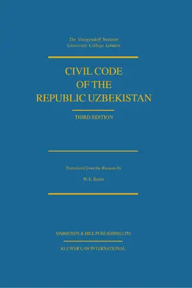 Butler |  Civil Code of the Republic Uzbekistan | Buch |  Sack Fachmedien