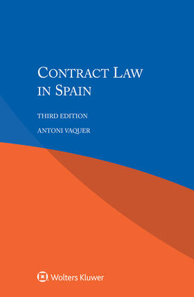 Vaquer | Contract Law in Spain | Buch | 978-90-411-9546-3 | sack.de