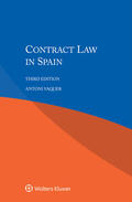Vaquer |  Contract Law in Spain | Buch |  Sack Fachmedien