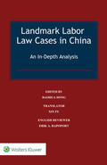 Dong |  Landmark Labor Law Cases in China: An In-Depth Analysis | Buch |  Sack Fachmedien