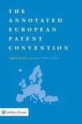 Visser |  The Annotated European Patent Convention | Buch |  Sack Fachmedien