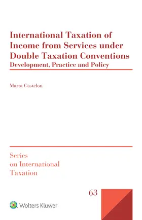 Castelon | International Taxation of Income from Services under Double Taxation Conventions | Buch | 978-90-411-9594-4 | www.sack.de