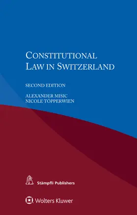 Misic / Topperwien |  Constitutional Law in Switzerland | Buch |  Sack Fachmedien