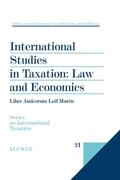 Lindencrona / Lodin / Wiman |  International Studies in Taxation: Law and Economics: Law and Economics | Buch |  Sack Fachmedien