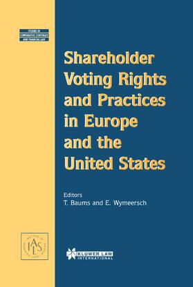 Baums / Wymeersch | Shareholder Voting Rights and Practices in Europe and the Us | Buch | 978-90-411-9750-4 | sack.de