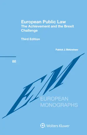 Birkinshaw | European Public Law | Buch | 978-90-411-9751-1 | sack.de