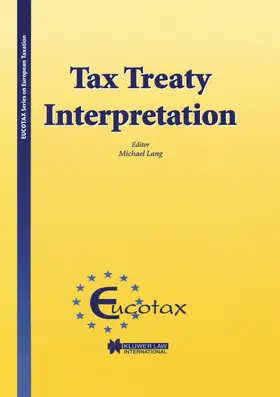 Lang |  Tax Treaty Interpretation | Buch |  Sack Fachmedien