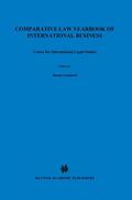 Campbell |  Comparative Law Yearbook of International Business: Center for International Legal Studies | Buch |  Sack Fachmedien