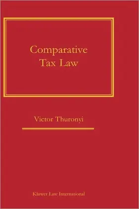 Thuronyi | Comparative Tax Law | Buch | 978-90-411-9923-2 | sack.de