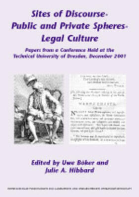  Sites of Discourse - Public and Private Spheres - Legal Culture | Buch |  Sack Fachmedien