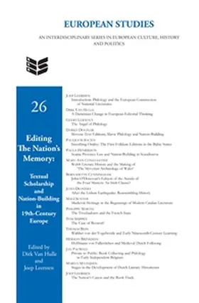  Editing the Nation’s Memory | Buch |  Sack Fachmedien