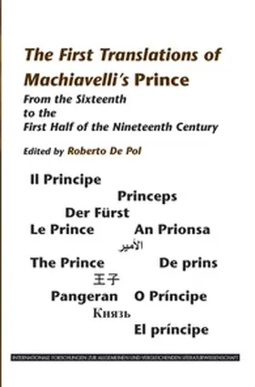  The First Translations of Machiavelli’s &lt;i&gt;Prince&lt;/i&gt; | Buch |  Sack Fachmedien