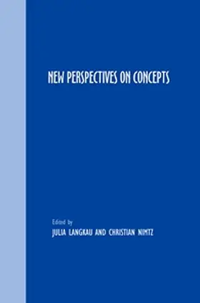 New Perspectives on Concepts | Buch |  Sack Fachmedien