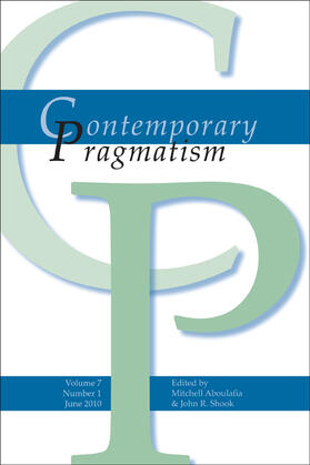 Aboulafia / Shook | Contemporary Pragmatism. Volume 7, Number 1, June 2010. | Buch | 978-90-420-3123-4 | sack.de