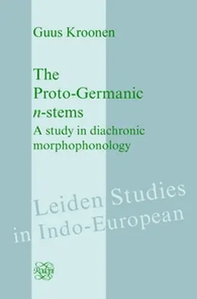 The Proto-Germanic &lt;i&gt;n&lt;/i&gt;-stems | Buch | 978-90-420-3292-7 | sack.de