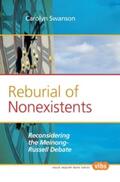  Reburial of Nonexistents | Buch |  Sack Fachmedien
